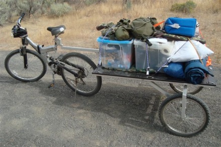 bike trailer for hunting