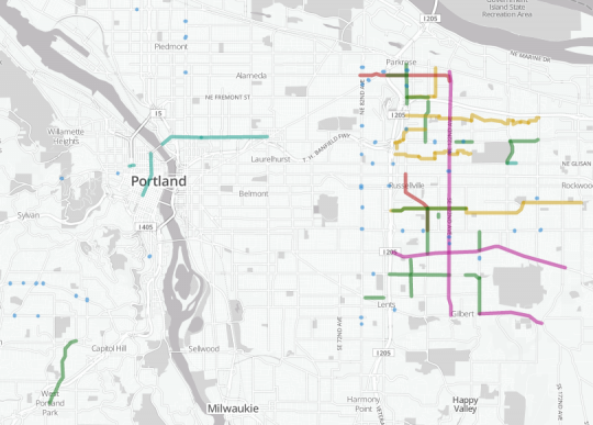 street fee map