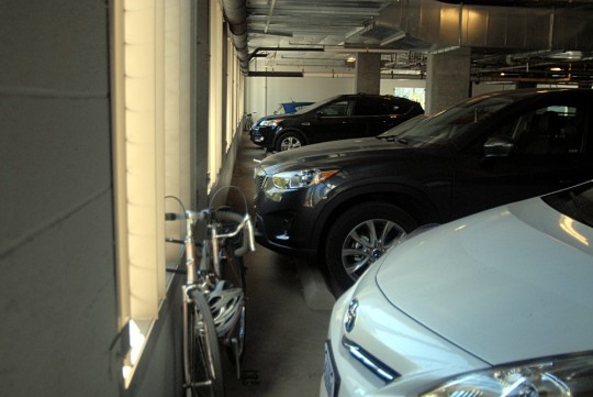 bikes on windows