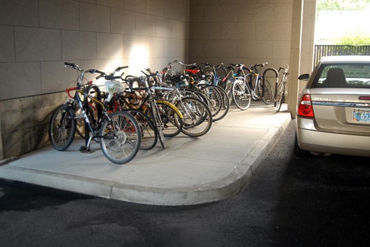 normal bike parking