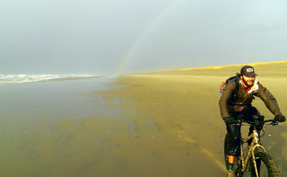 fatbiking beach