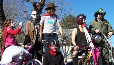 mini bike winter group shot