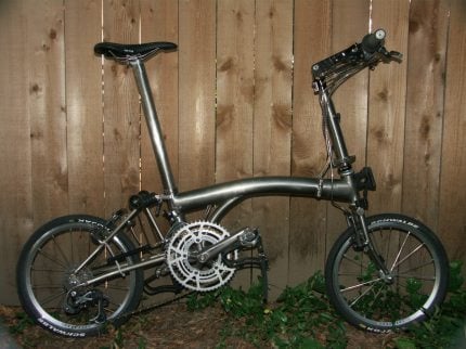 northwoods folding bike