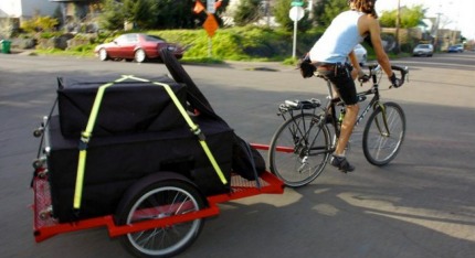 Custom deals bike trailer