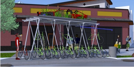 Weigh in on proposed bike shelter art project in Woodlawn