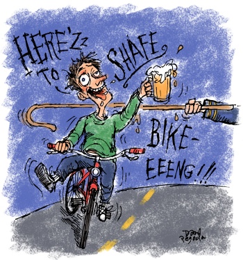 cycling drunk