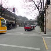 A GOOD Idea: Make bicycling as easy as driving or taking transit good_broadway_before