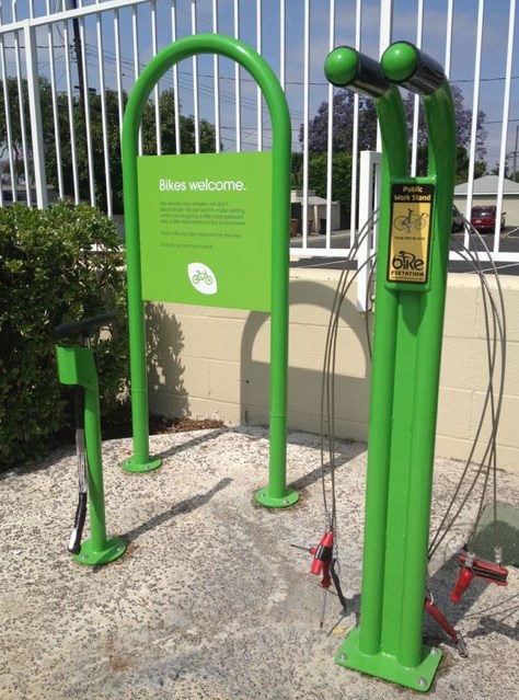 bike pump station near me