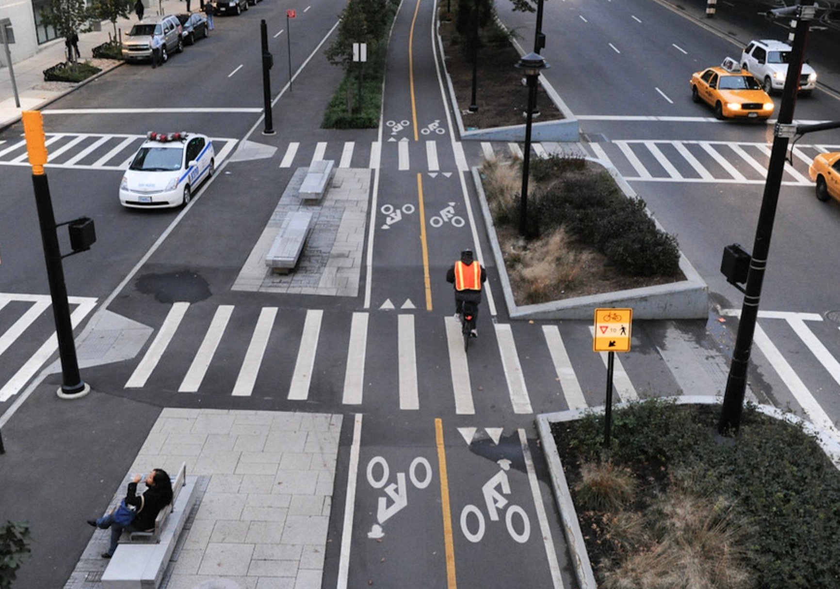 Narrow Roads Are Better Than Crosswalks