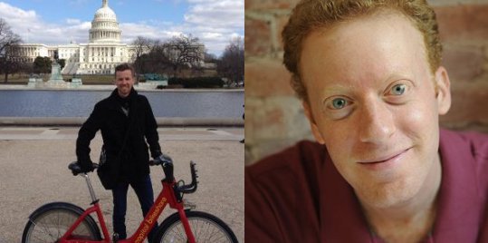 bikeshare experts Matt Christensen and Paul DeMaio