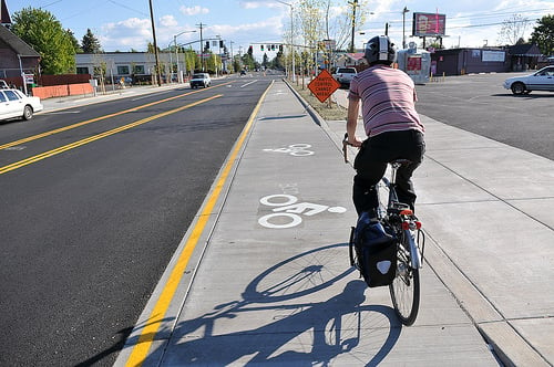 Cully Boulevard cycle track