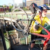 After much finger-pointing, the Steel Bridge's lower deck reopens - UPDATED climbing stairs