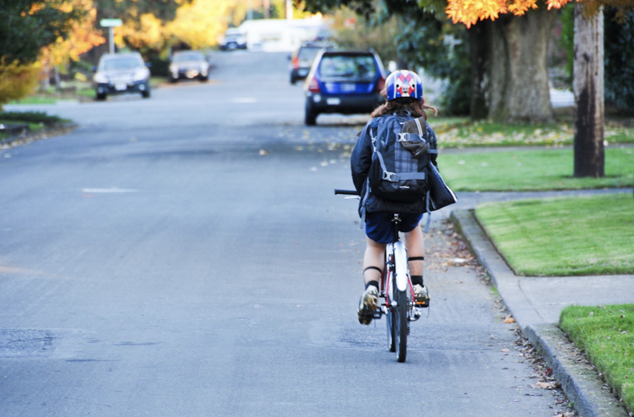 Age for riding a bike on hot sale the road