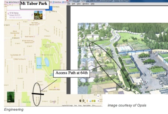 Residents Hope The Time Has Finally Come For New Path To Mt Tabor Park   Tabor LeadZZ401C39F8 