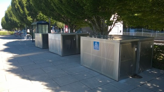 Beaverton Creek - bike lockers