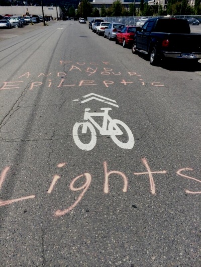 Blinking cheap bike lights