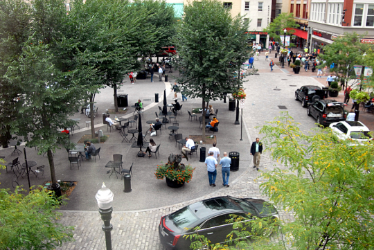 market square overhead