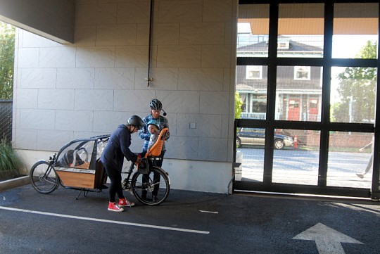 cargo bike wide angle