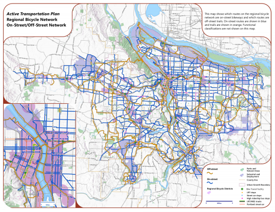 regional on-street off-street map