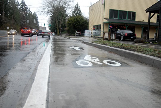 curb closeup