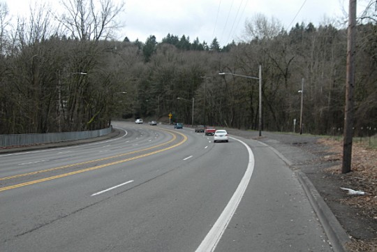 wide bike lane