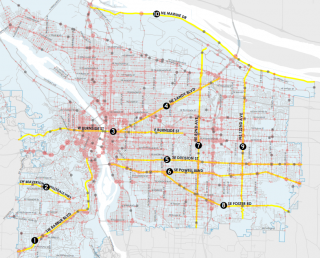 high crash corridors