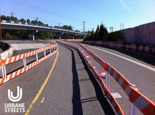 2015.05 Bike Detour ODOT Work Zone - Denver 3 - Boulanger