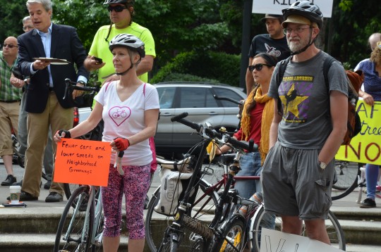 At City Hall rally, demonstrators demand action for safer streets ...