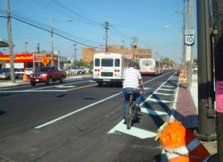 backward bike lane