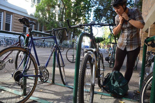 bike racks at psu