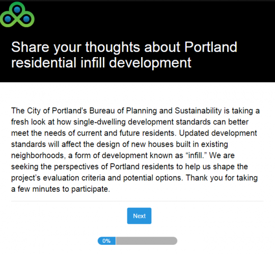 infill survey