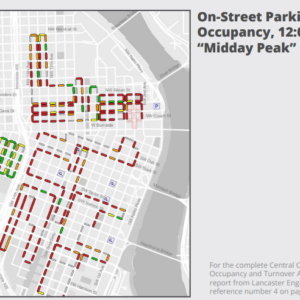 midday peak parking