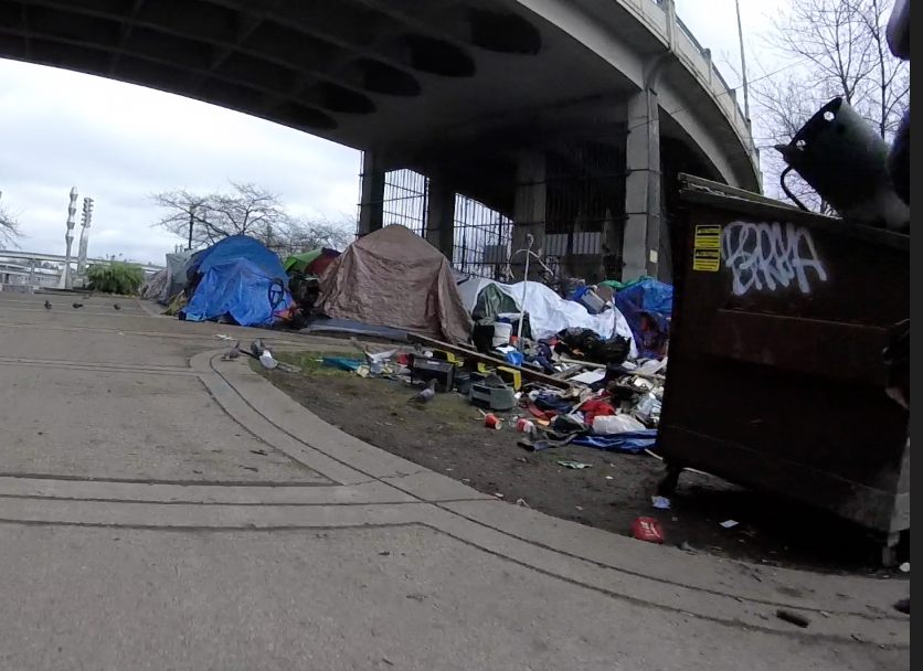Steel Bridge homeless update, Jan 31 BikePortland