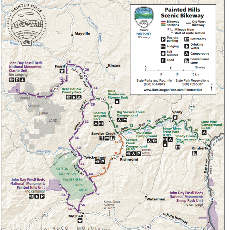 Painted Hills Scenic Bikeway named Oregon’s 15th official route ...