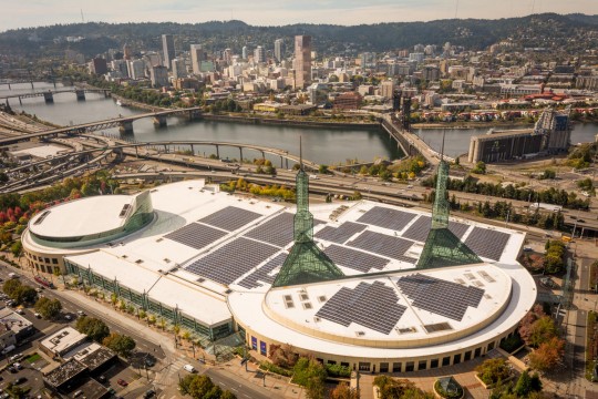 solar panels convention center