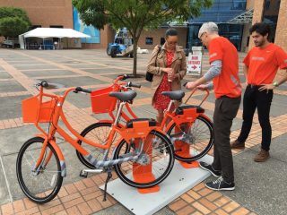 BIKETOWN open for demos! (Photo: City of Portland)