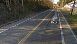 Looking east on 6300 block of SW Multnomah.