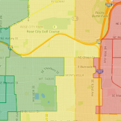 gas tax map detail