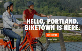 hello biketown is here