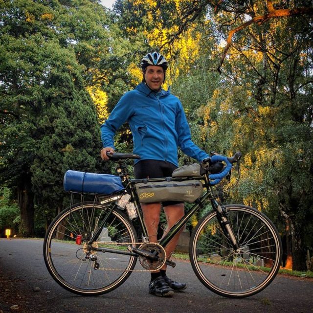 Nathan in Riverview Cemetery early this week.(Photo: Nathan Jones)