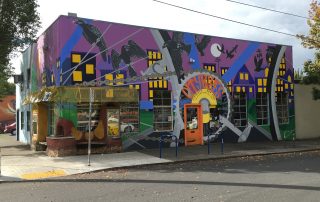 The creatively painted Citybikes Annex on Ankeny and 7th is closing its doors.(Photos: Citybikes)