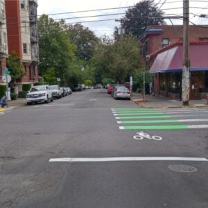Say hello to "crossbikes" — Portland's latest bikeway innovation