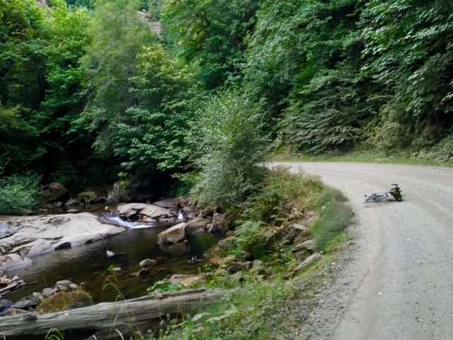 Is there anything better than riding along a river?