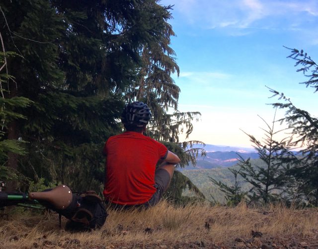 View from near the top of what I think is Mount Gurney (about 3,000 feet).