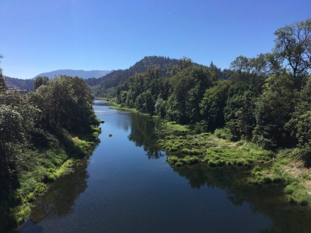 South Umpqua River near Surprise Valley.