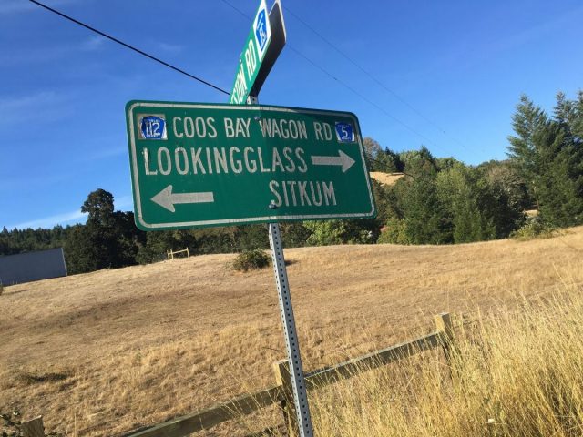 Lookingglass-Sitkum sign