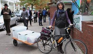 GO Box Founder Laura Weiss at work. (Photo: GO Box Facebook)