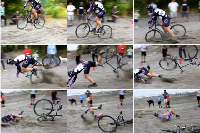 Seriously sandy cyclocross.(Photos by Matt Haughey/Flickr)