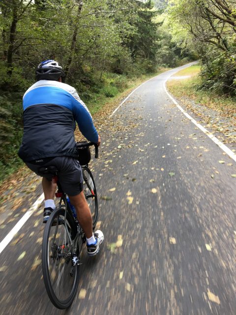 The new, $2 million path from Highway 101 to Harris Beach State Park in Brookings.