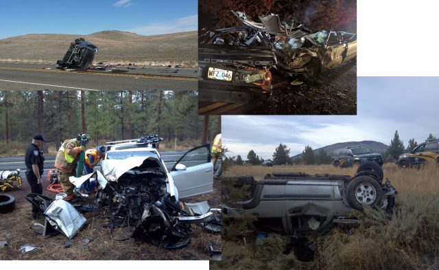 Don't pay attention to this, but please make sure you wear hi-viz clothing next time you take the dog for walk.(Photos: Oregon State Police)